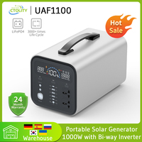 1000W Portable Power Station 1024wh Lifepo4 Battery for Camping Pure Sine Wave 220v AC Outlets зарядна станція 220v для дому