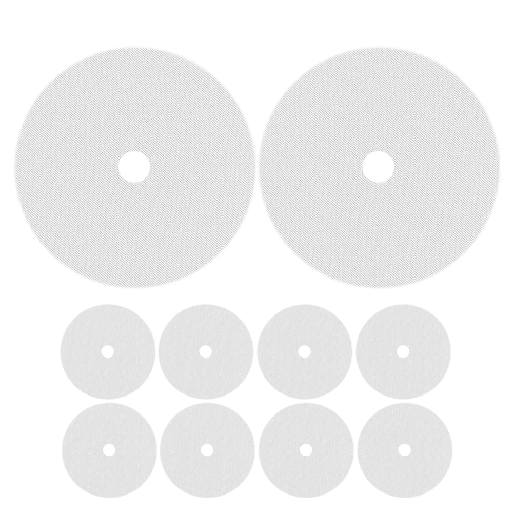 

10 Pcs Silicone Drying Pad Dehydrator Liners Trays for Round Fruits Mesh Screen Mats Butcher Shop