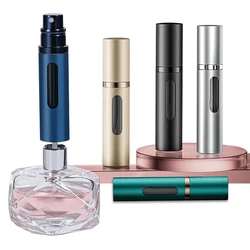 5/8ml Mini Travel Refillable Perfume Glass Bottle with Spray Scent Pump Portable Empty Cosmetic Containers Spray Atomizer Bottle