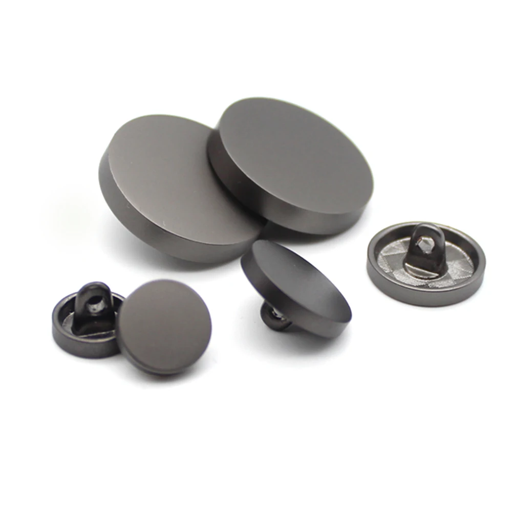 

30Pcs Metal Buttons Alloy Coat Flat Buttons 18mm Durable Fashion Sewing Costume Decoration Costume Metal Button