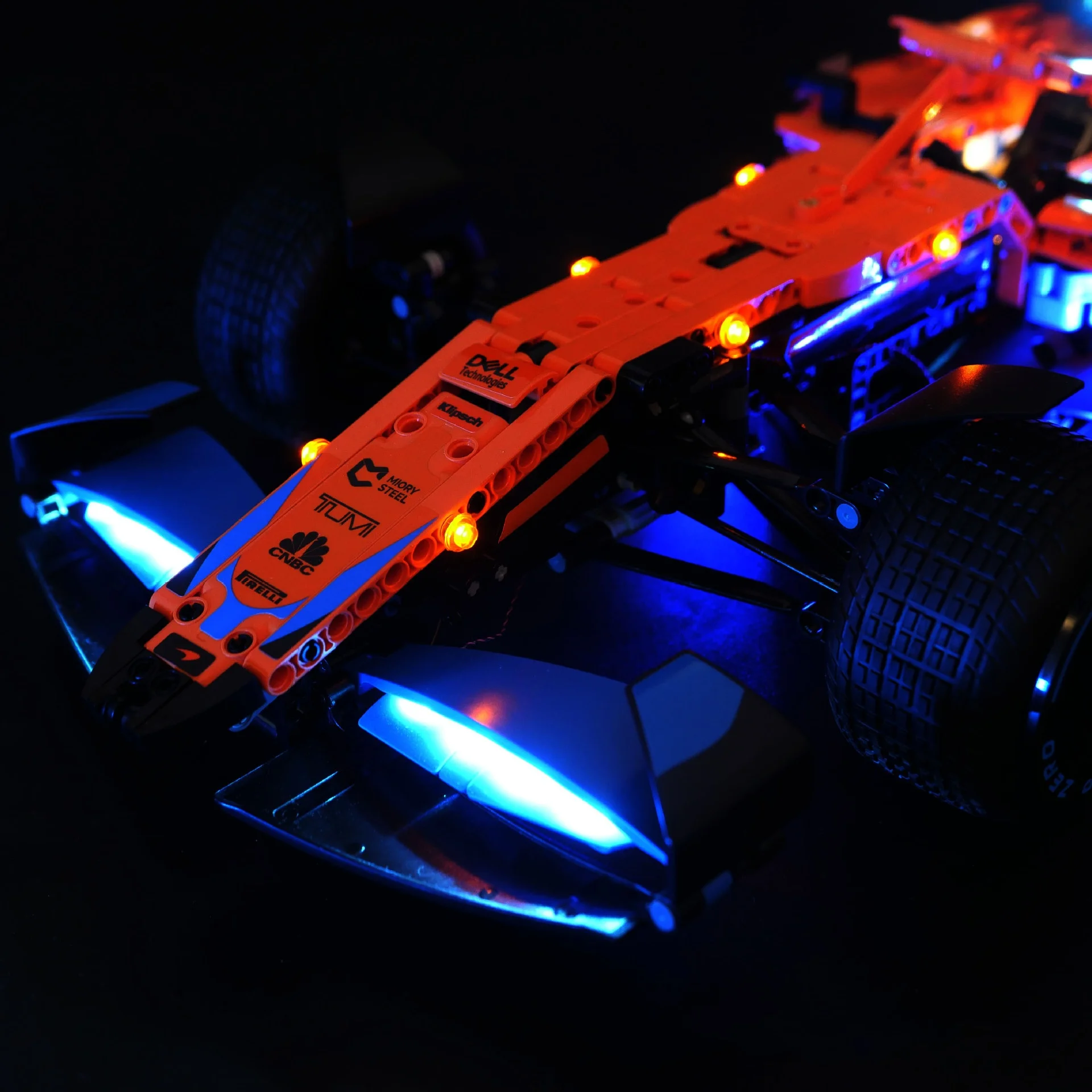 Technische Mclarens F1 Formule 1 Supercar Race Auto Model Buiding Kit Blok Stenen Speelgoed Voor Kinderen Verjaardagscadeau Jongens Set