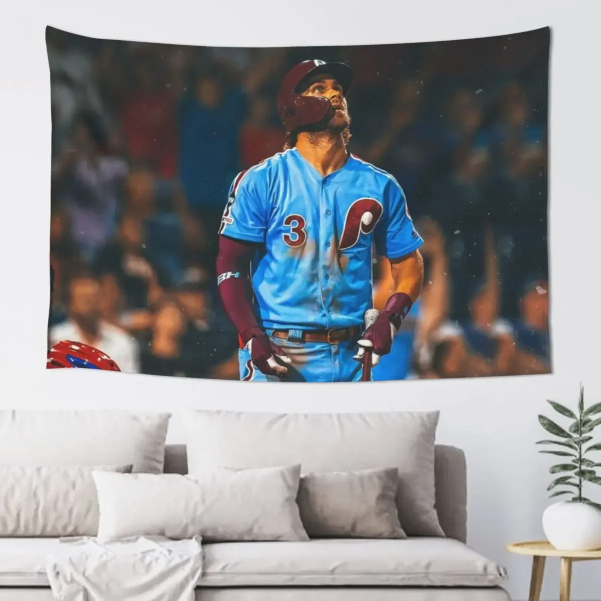 Bryce Harper Tapestry Wallpapers Home Decor Room Decorations Tapestry