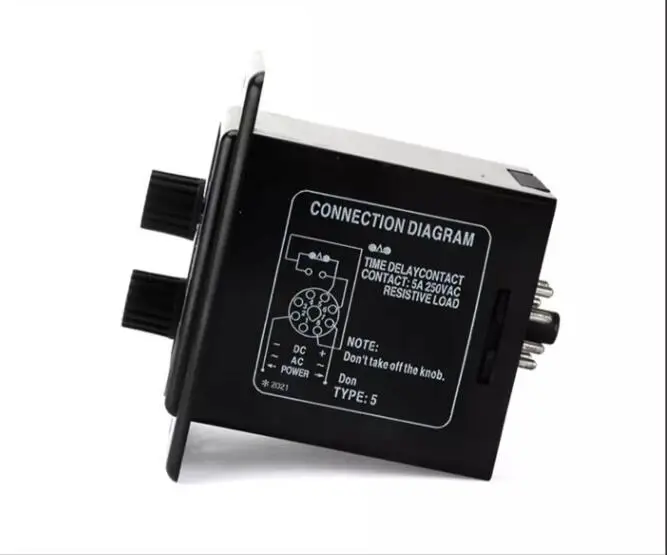 ATDV-Y Adjustable Time Relay Repeat Cycle Timer DC12V DC24V AC110V AC220V AC380V  3S 6S 12S 30S 60S 3M 6M 12M 30M 60M