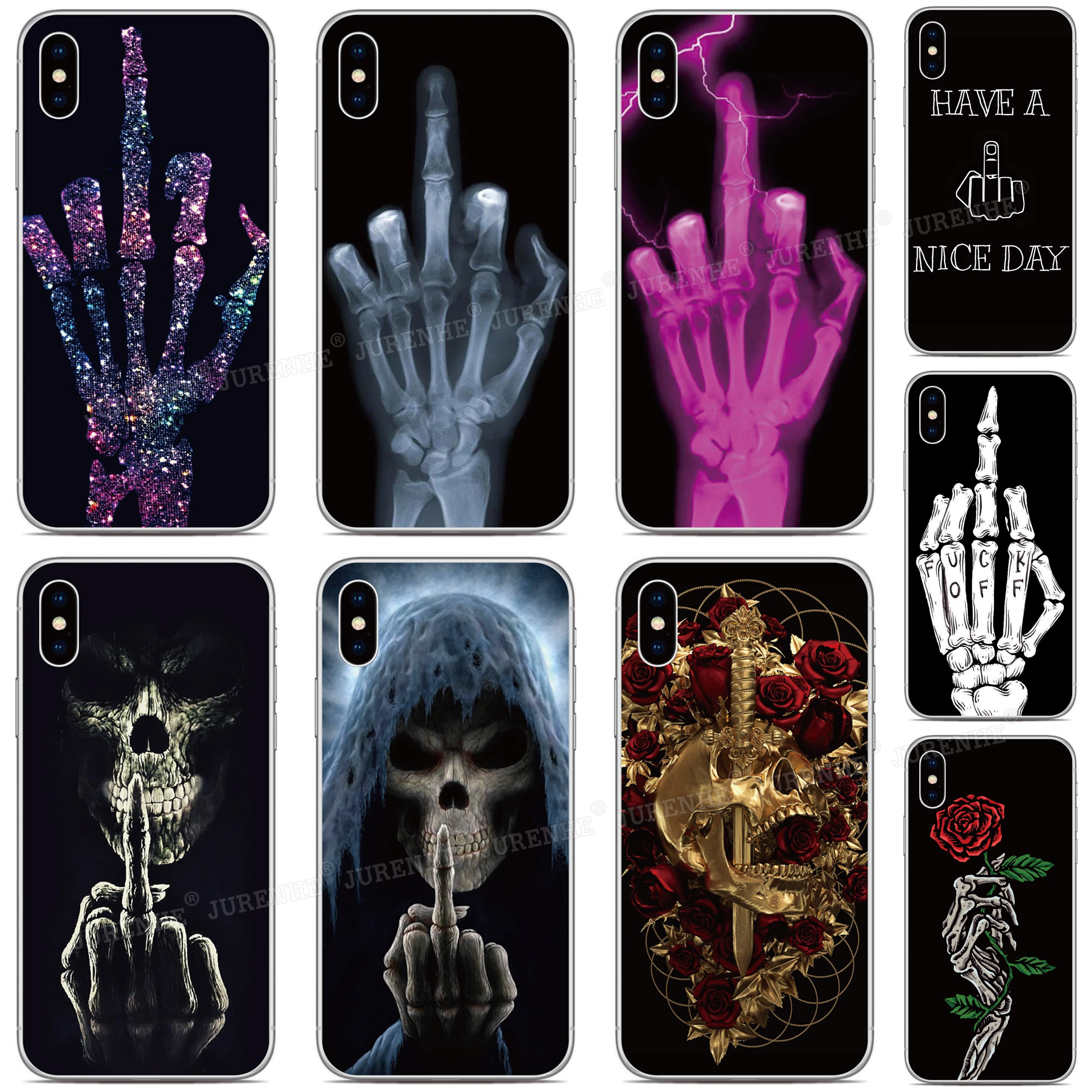 Middle Finger Back Cover For Doogee N55 Plus N50 N50s X98 X97 X96 X95 X90 S97 Pro Nothing Phone 2a Plus CMF 1 One 2 Two Case