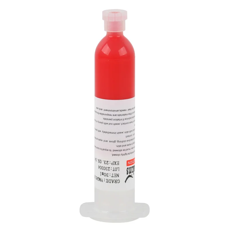 SMT patch red glue Adhesives for BGA SMD SMT IC Stencil Repair FUJI Dispenser Mounte