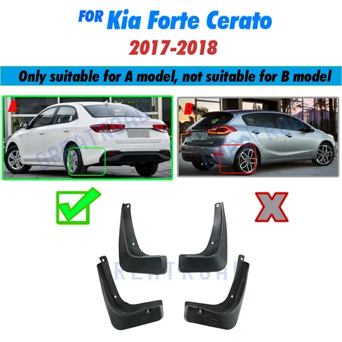 Литые Автомобильные Брызговики для Kia Forte Cerato K3 2017 2018, брызговики, брызговики, грязеотталкивающие Брызговики, Стайлинг автомобиля