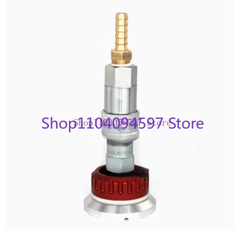 Self Sealing Metal Vacuum Valve Nozzle Reusable Vacuum Bag Connector for Prepreg Vacuum Process Carbon Fiber Resin Infusion