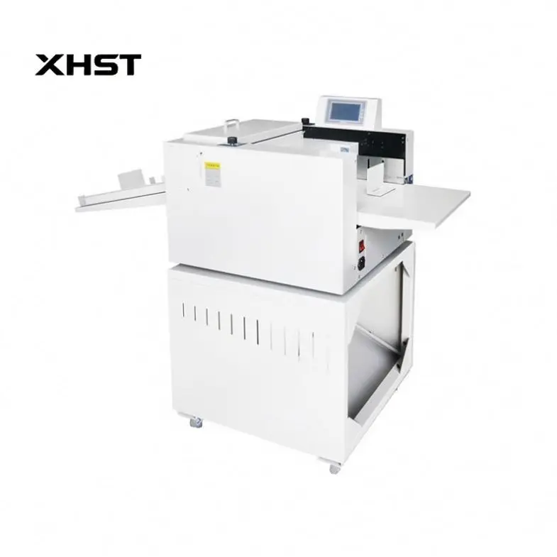 339 Digital Touch Screen Customized Electric Automatic Paper Creasing Machine for Book Cover