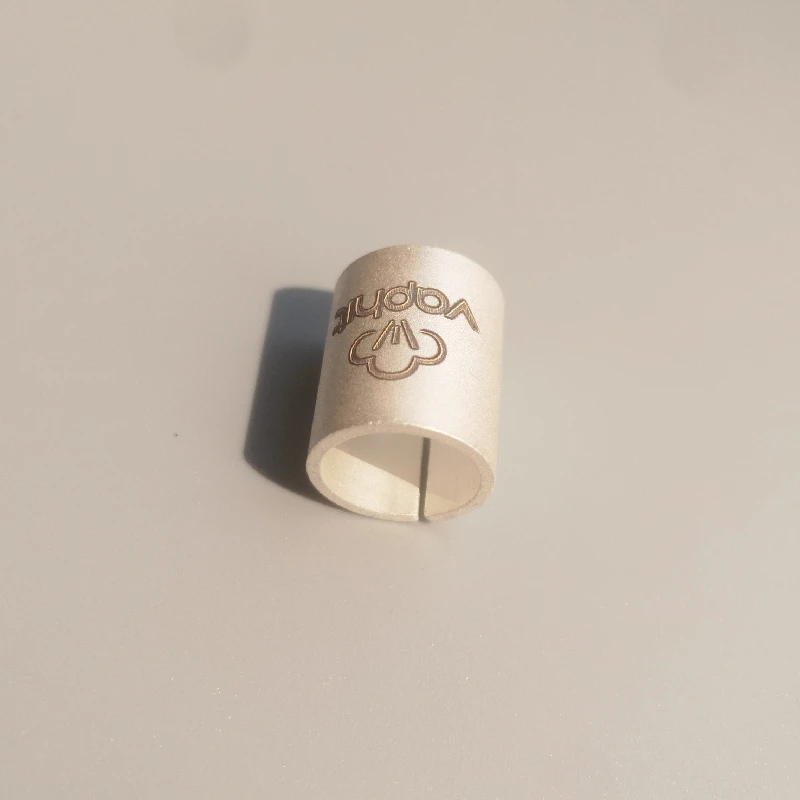 Vaphit VSC Silver Collar for DV Captive Cap XL Size (15mm tall and 1mm thick)