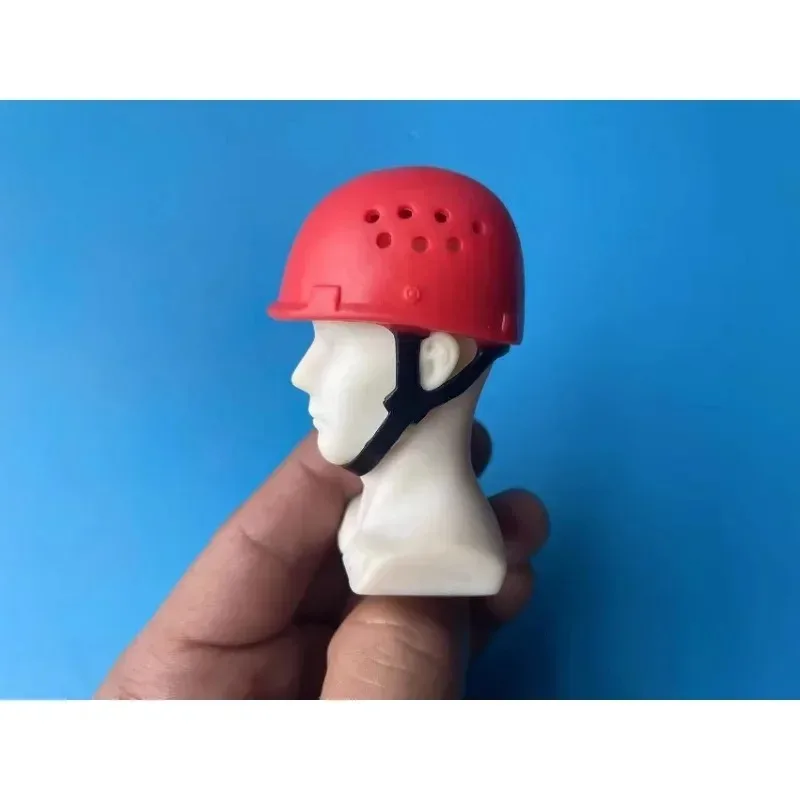 1/6 Schaal Helm Hoed Moderne Trend Techniek Veiligheid Kunststof Cap Model voor 12 inch Vrouwelijke Soldaat Actiefiguren Poppen