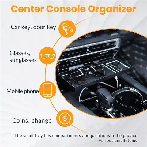 N68R -- Förvaringslåda för mittkonsol för Lexus RX RX350 Rx350h Rx450h Rx500h 2023 2024 Interiörtillbehör, Center Co 10 best sales Lexus RX 500h - №1
