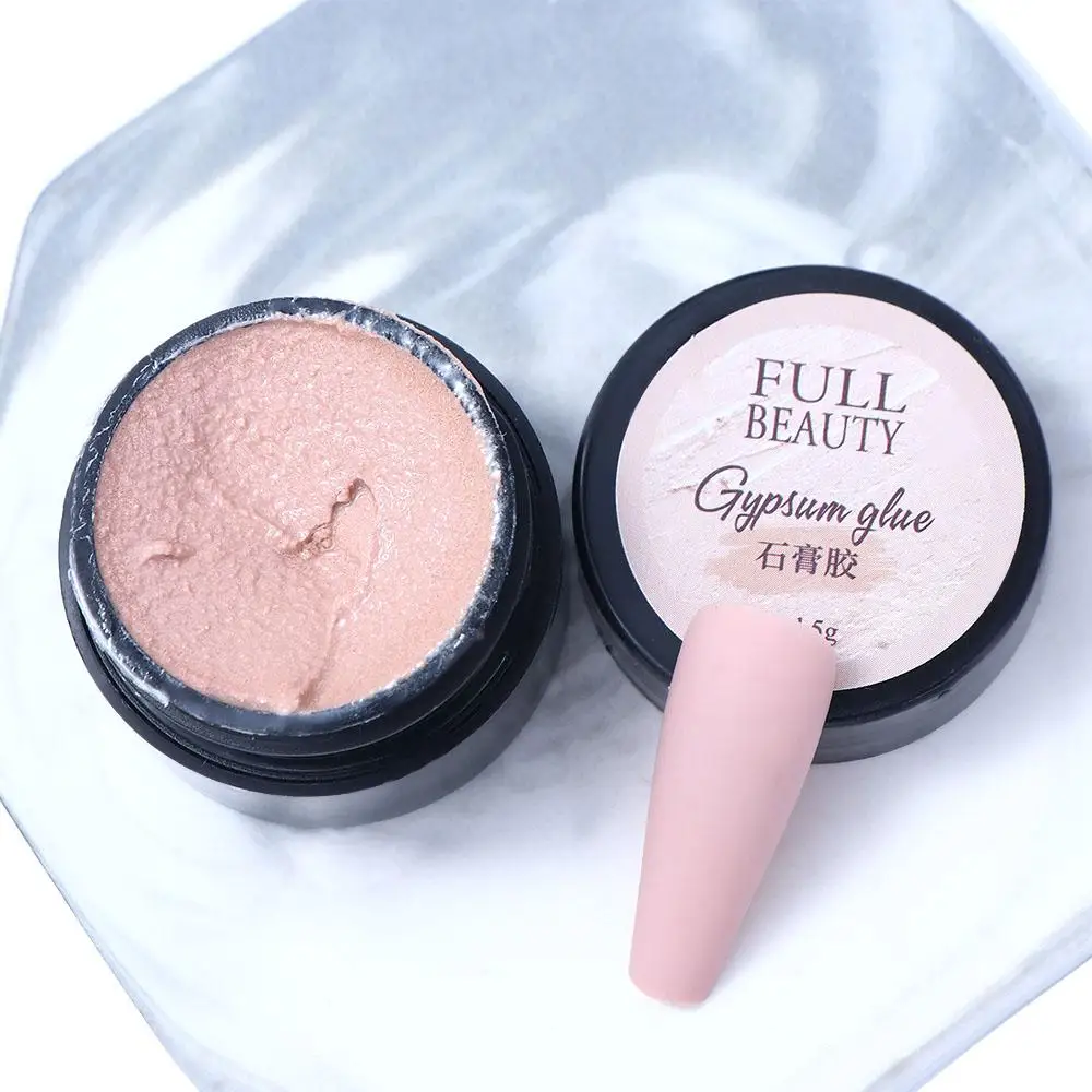 Off DIY decoración de uñas accesorios de manicura textura de arena 3D Gel de yeso decoración de barniz de uñas esmalte de uñas laca Gel de uñas