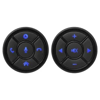 Control de volante multifunción inalámbrico para Android, Radio de coche, DVD, GPS, botones de Control remoto Multimedia, 2 Din, Universal