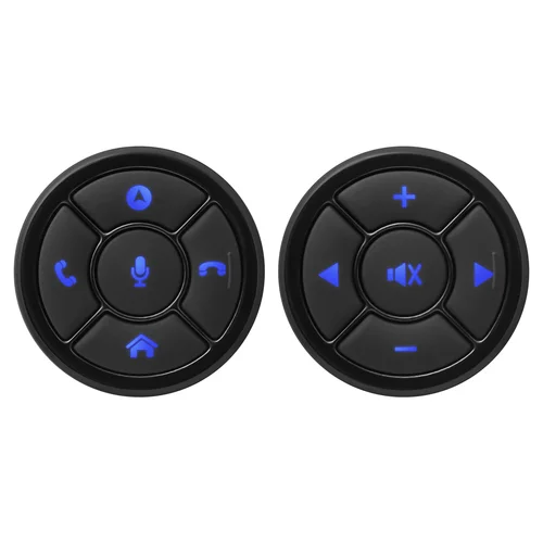 Control de volante multifunción inalámbrico para Android, Radio de coche, DVD, GPS, botones de Control remoto Multimedia, 2 Din, Universal