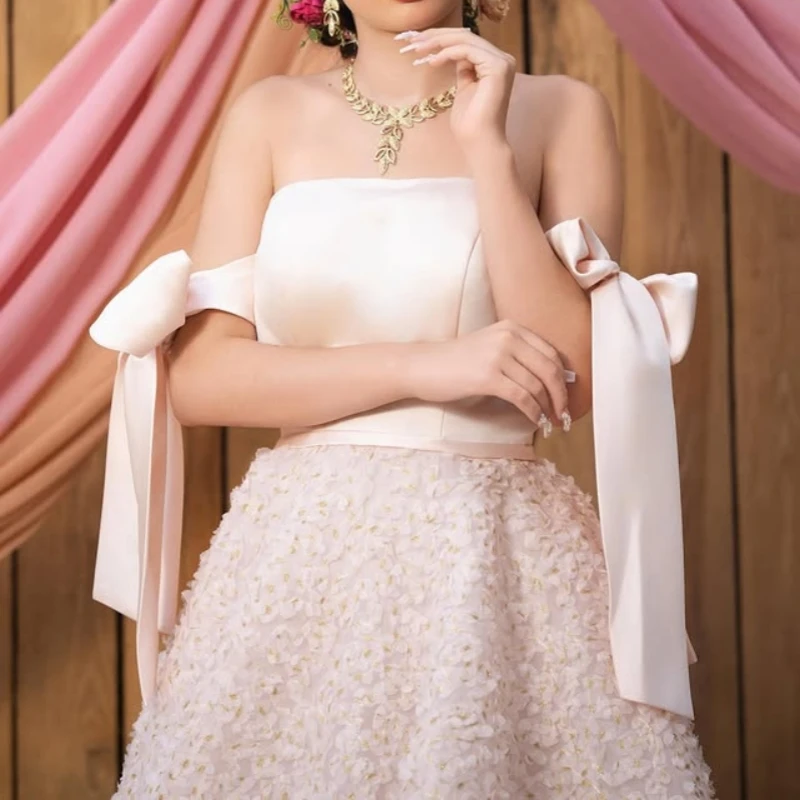 

customized satin Pink Dresses High Low Cheap Dress Formal Party Prom Tull Gowns Wear Gown