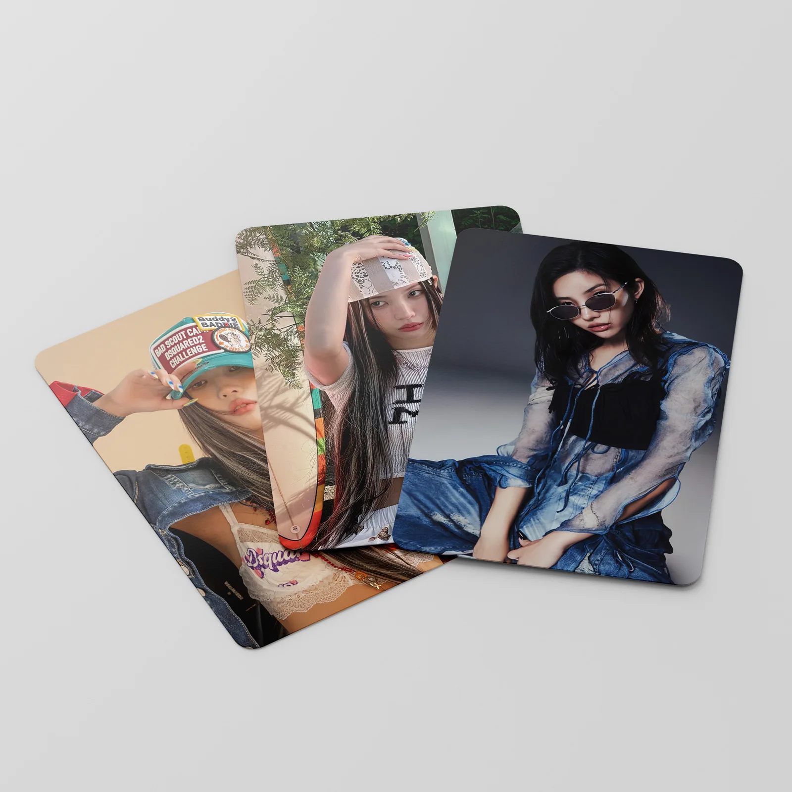 Imagem -06 - Impresso Cartão Pessoal Lomo Álbum de Fotos Miyeon Minnie Soyeon Yuqi Shuhua Idol Idol Idol Girl Presente para Meninas Novo 55 Pcs por Conjunto g hd