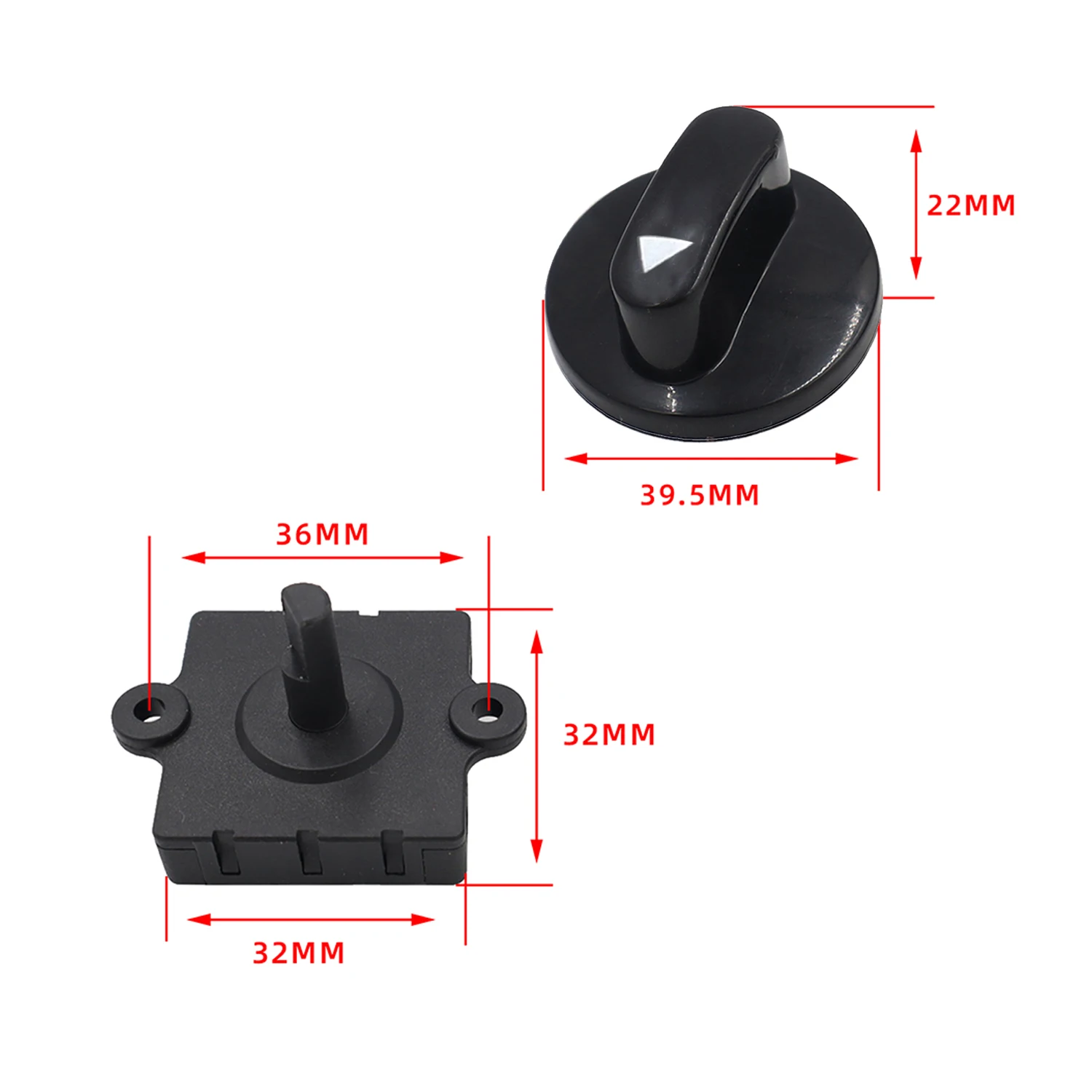 Interruttore rotativo Selettore velocità riscaldatore ventola 4 posizioni 3 velocità 120 V-250 V, 10 A