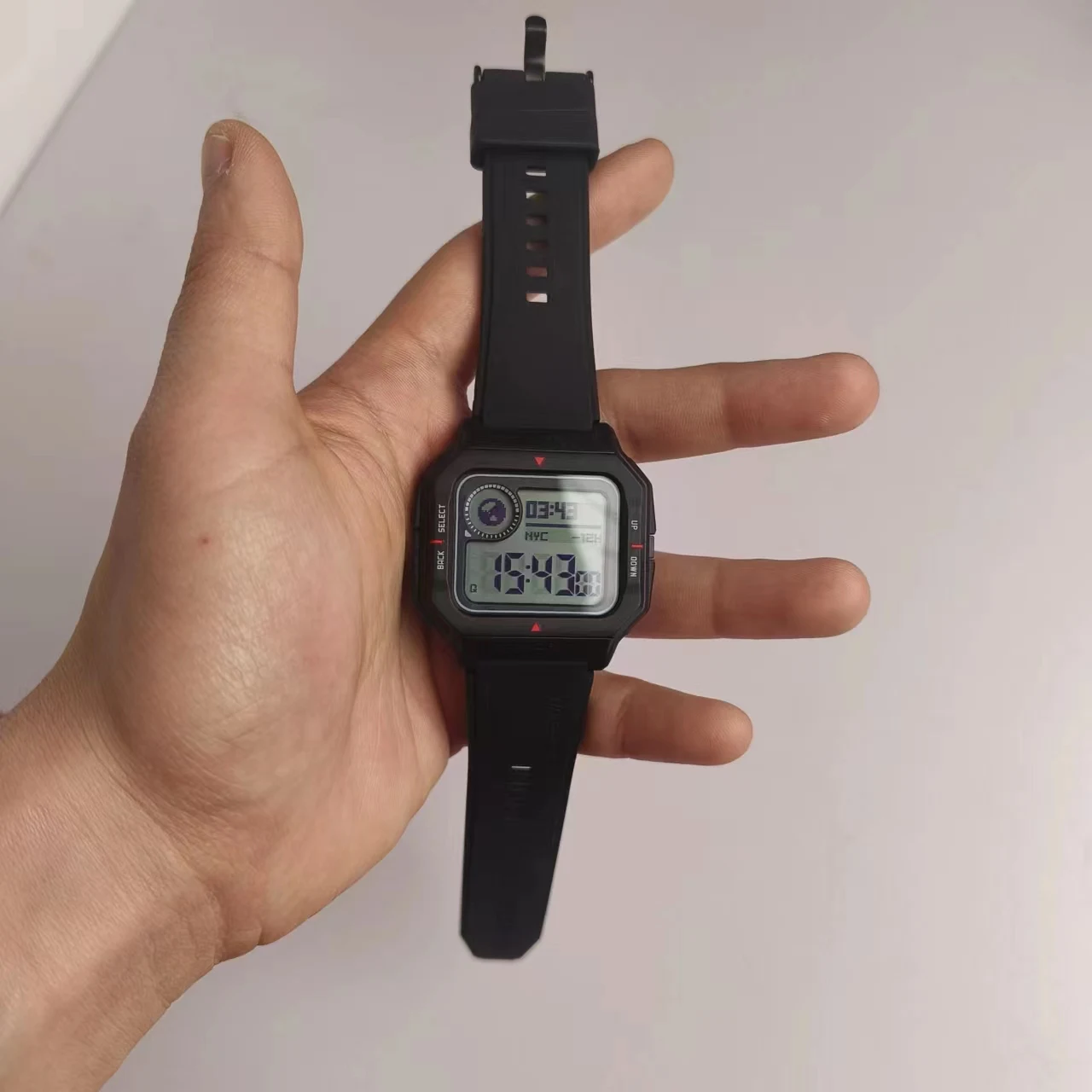 Imagem -06 - Amazfit-neo Smartver com Display Stn 5atm Impermeável Relógio Esportivo Rastreamento de Freqüência Cardíaca Bluetooth 95new Display Relógios Nobox