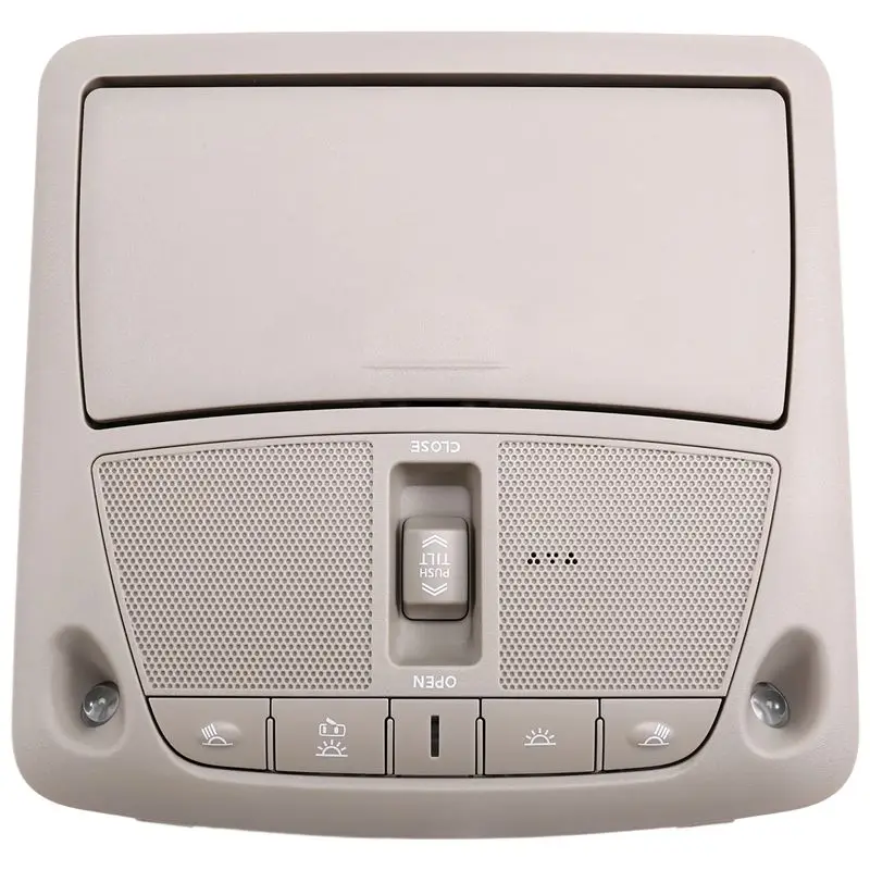 

ABHX-For Nissan Altima Teana X-Trail Murano 2013-2018 Reading Light Assembly Sunroof Switch Ceiling Light 264303TA3A