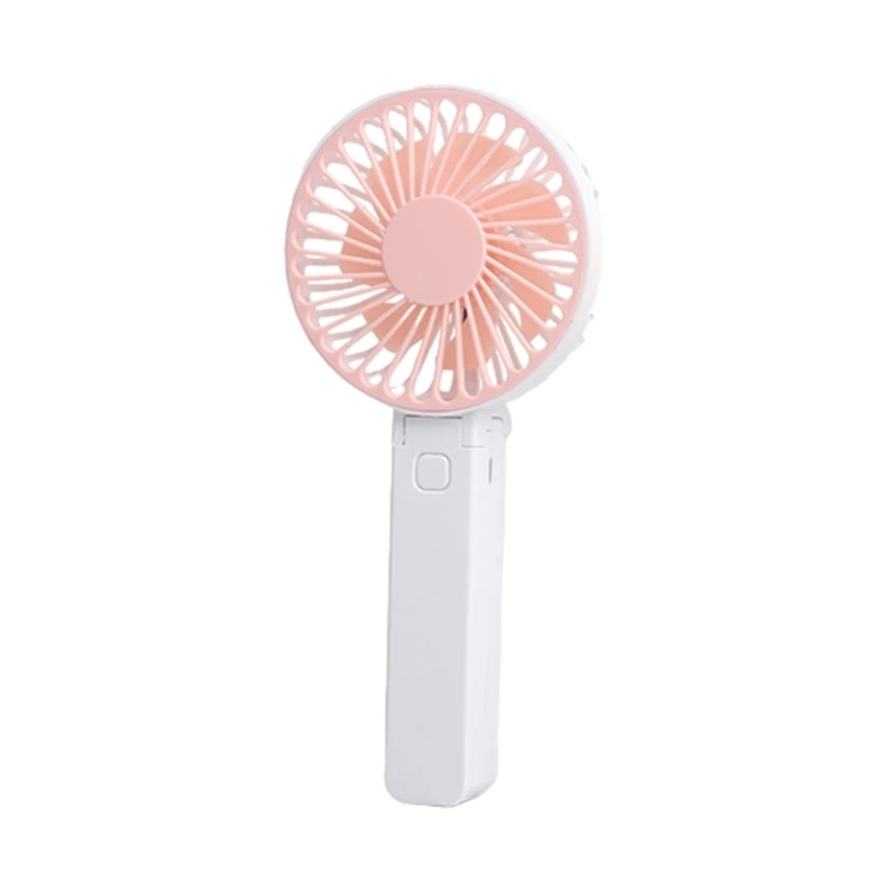 مروحة محمولة قابلة للطي بقدرة مللي أمبير في الساعة ومروحة تبريد صغيرة محمولة قابلة لإعادة الشحن لشحن المكياج