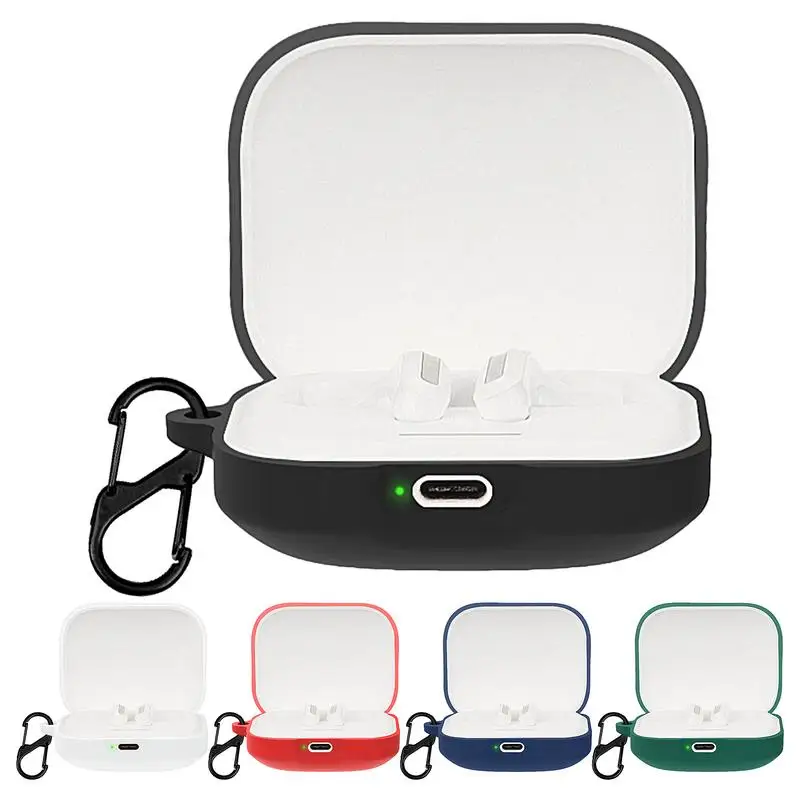 ForRedmi Buds 5 Pro funda de silicona a prueba de golpes para auriculares, Color sólido, accesorios para auriculares