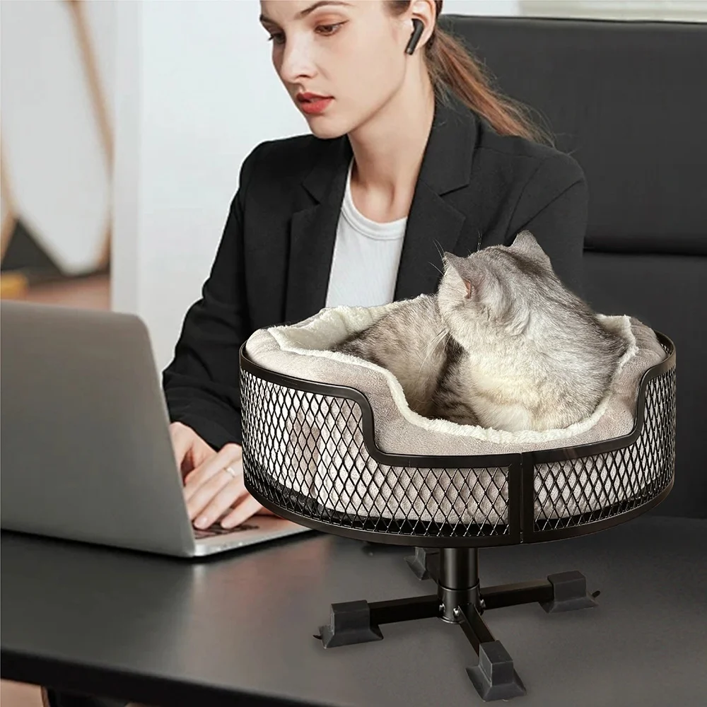 

Desktop Cat's Nest Removable High-grade Baking Paint Practical and Stable Load-bearing Rubber Suction Foot To Protect Thedesktop
