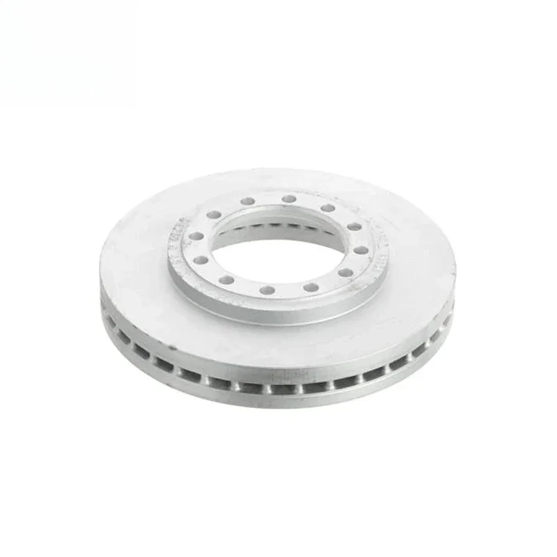 

Replacement of front brake discs for commercial trucks