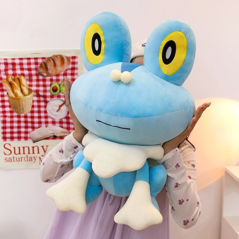

35/45/65cm Pokemon Froakie Plush Toys Big Size Plushies Doll Comfortable Soft Stuffed Pillow Cushion Gift for Kids Birthday Xmas