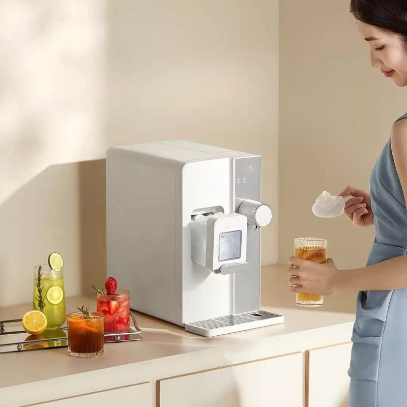 

Ice machine ice cube ice desktop water dispenser household small desktop mineralization heating machine