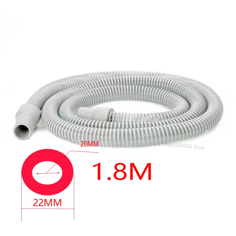 

Силиконовый воздушный шланг BMC CPAP, длина 183 см, подключенный к маски, аксессуары для кислородной трубки дыхательного массажера