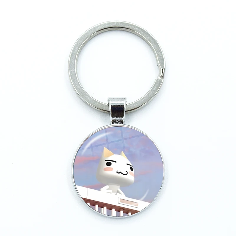 Toro Inoue Sora Ricky R-Su-zuki Pierre Yamamoto Kuro Jun Mihara Anime Glass Dome Key Ring Pendant Bag Accessories Gift