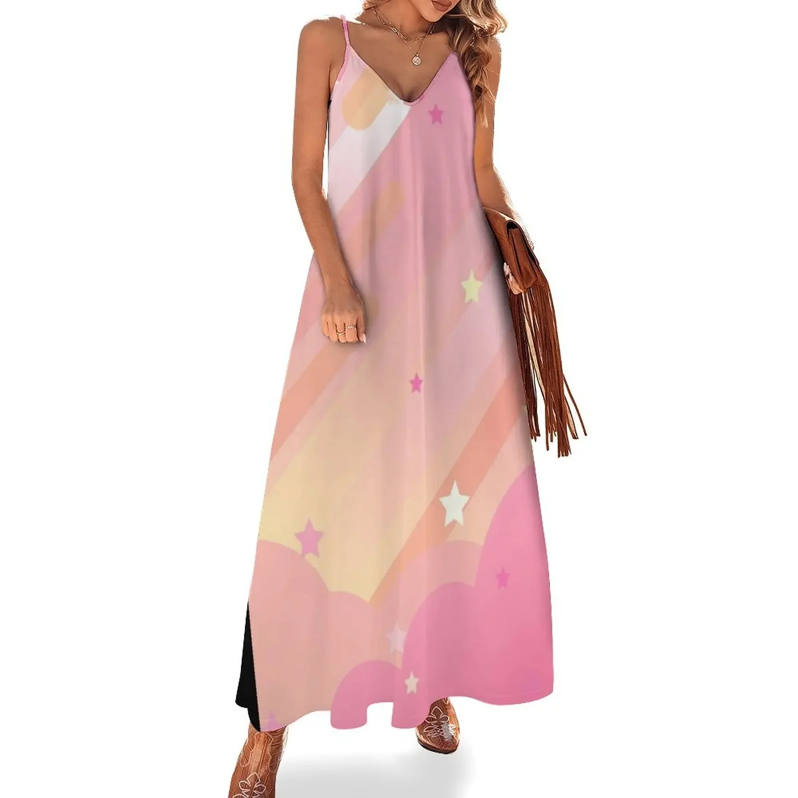 

Steven Universe - Clouds Sleeveless Dress Woman fashion dress Summer dresses for women