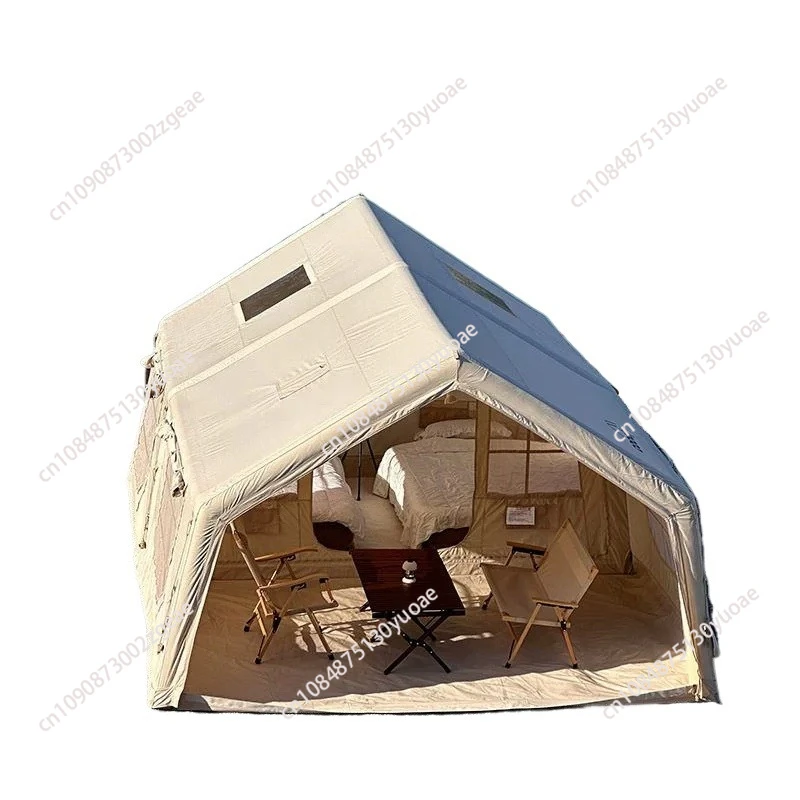 Outdoor Family Camping Large Inflatable Air Cotton Tent