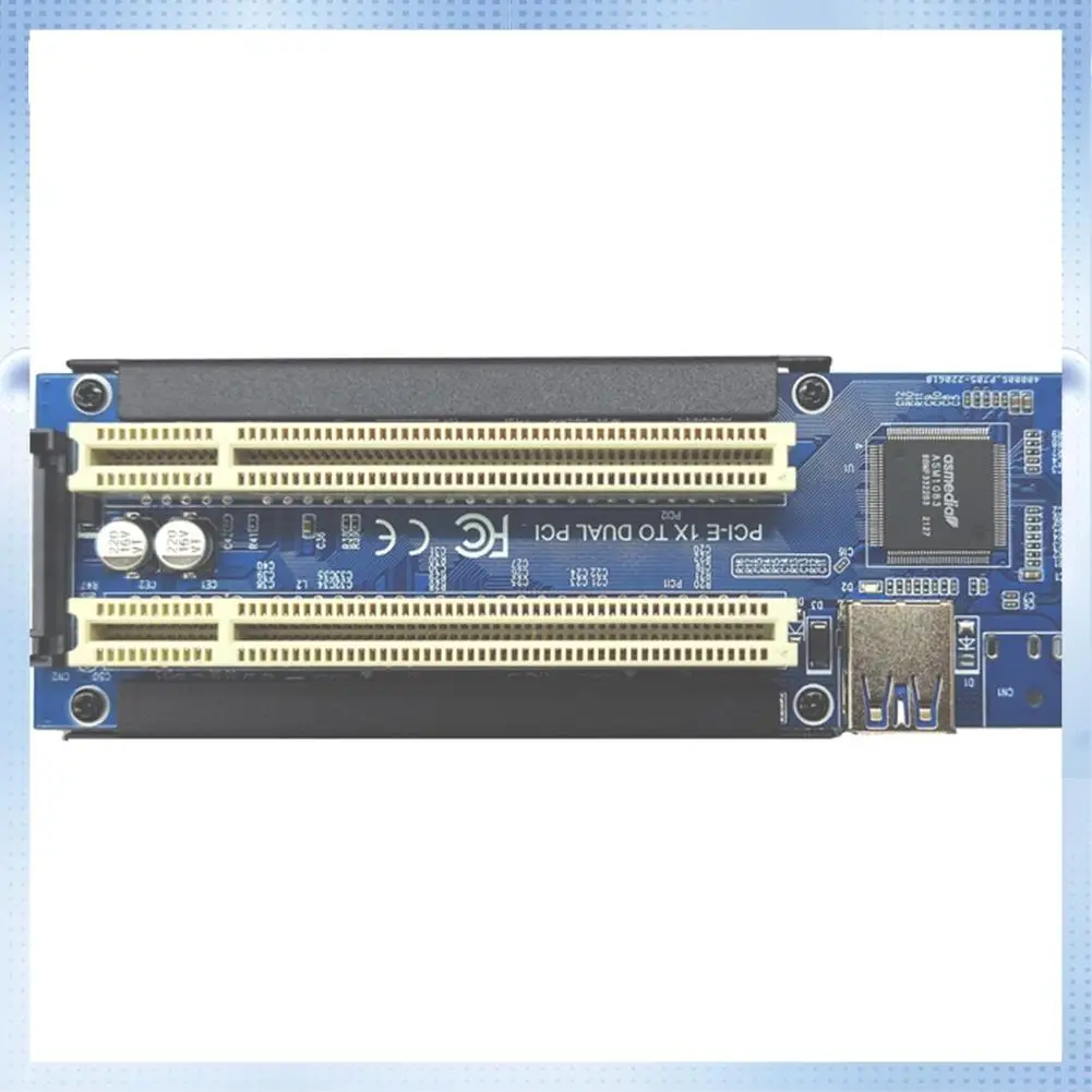 ABRJ-1 Buah Kartu Adaptor PCI-E Ke PCI PCIE Ke 2 Slot PCI Mendukung Kartu Pengambilan Kartu Pajak Emas