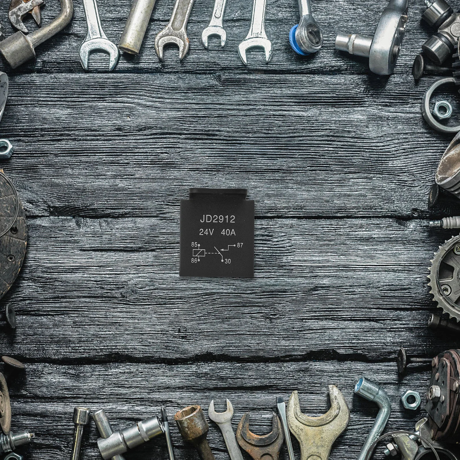 

Waterproof 24V Fourpin Automotive Relay Stylish Violet Exterior for Car Starter Fuel Pump Ignition Switch Clutch Relay