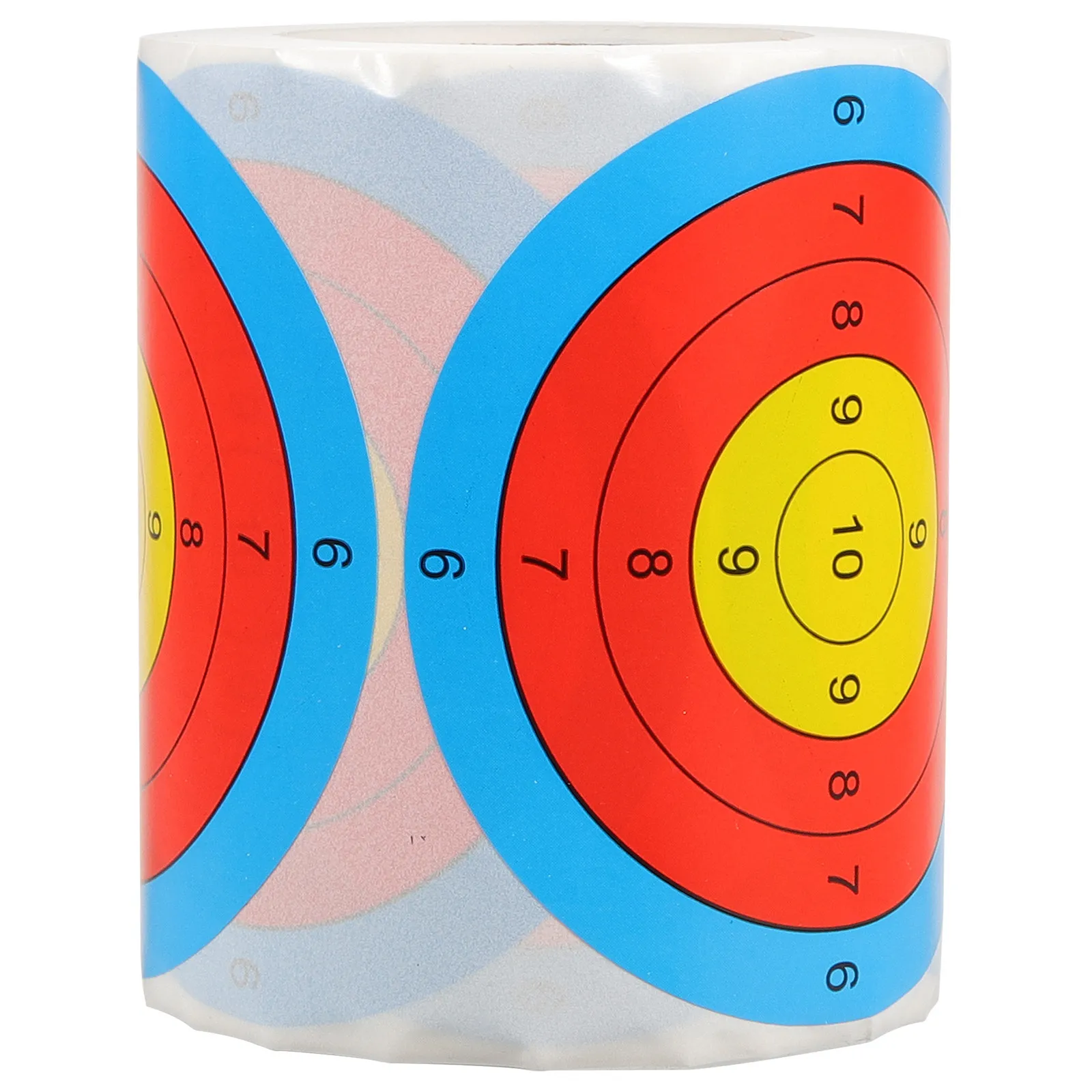 

1 Roll Shooting Target Spot Self-Adhesive Fluorescent Paper Targets for Practice Splatter Stickers Range Splatter Targets