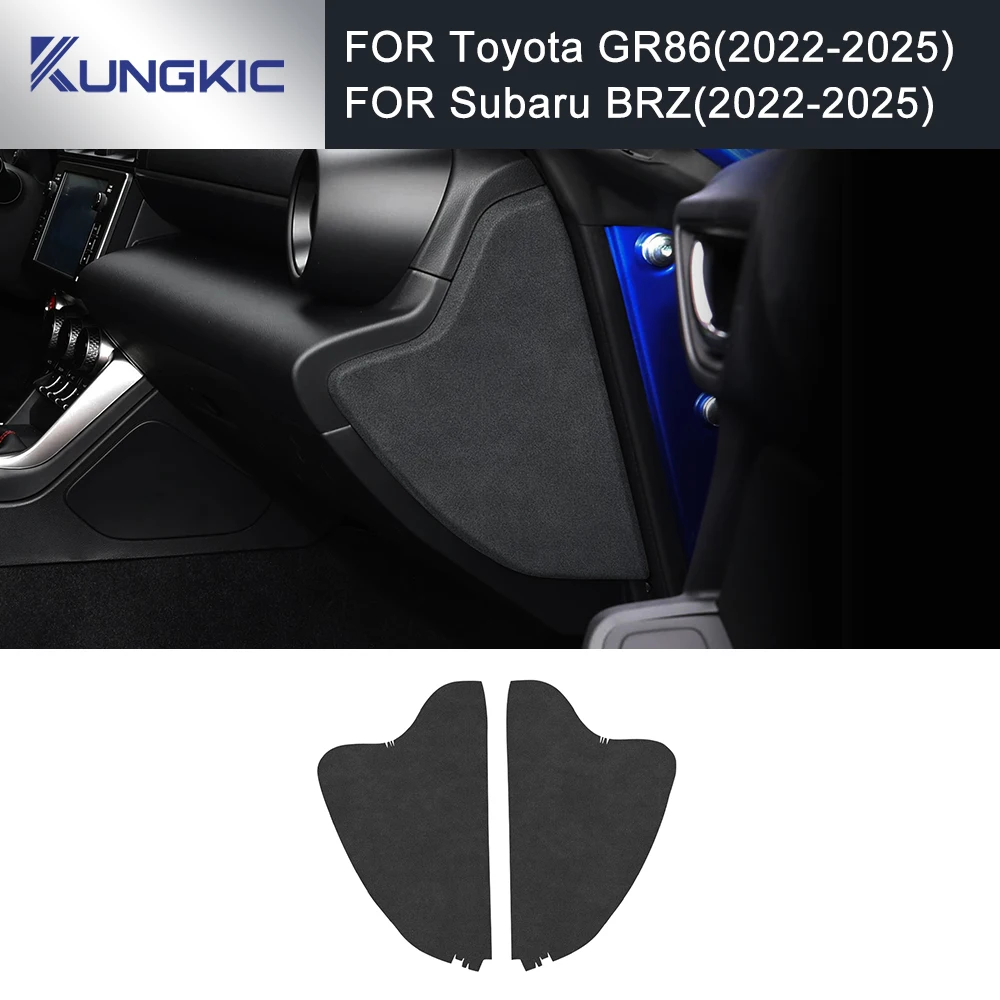 

Top Suede LHD RHD Car Anti-Collision Side of The Door Interior Accessories For Subaru BRZ Toyota GR86 2021 2022 2023 2024 2025