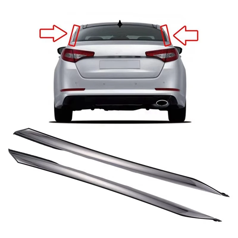 Car Rear Side Quarter Panel Chrome Molding Trim For Kia Optima 2011-2015