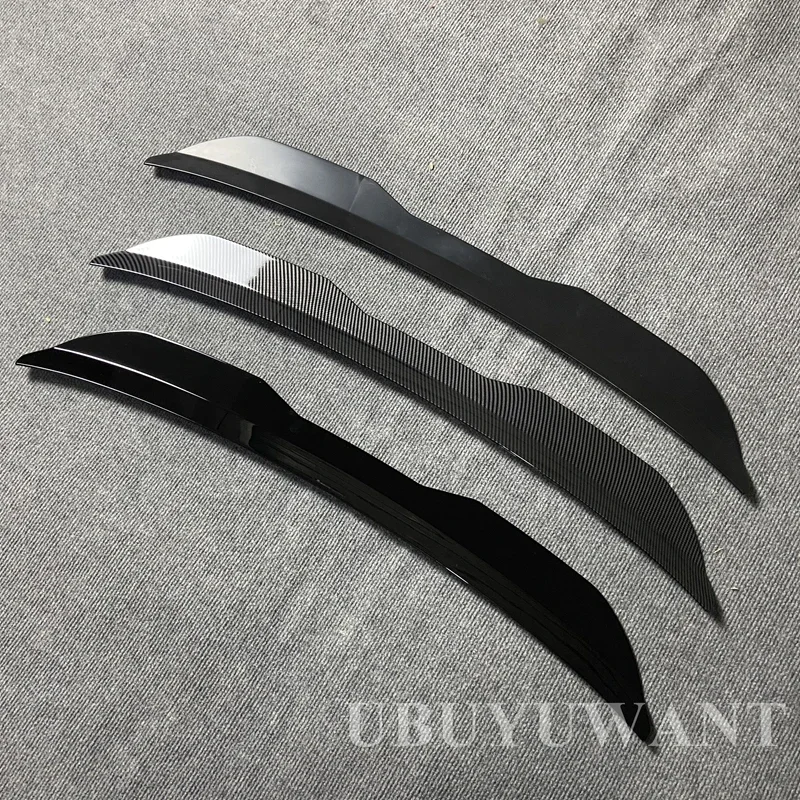 UBUYUWANT REAR WING SPOILER For Audi A3 Sportback 8P Facelift 2004-2013 ABS Plastic Glossy Black CAR WING SPOILER A3 Hatchback