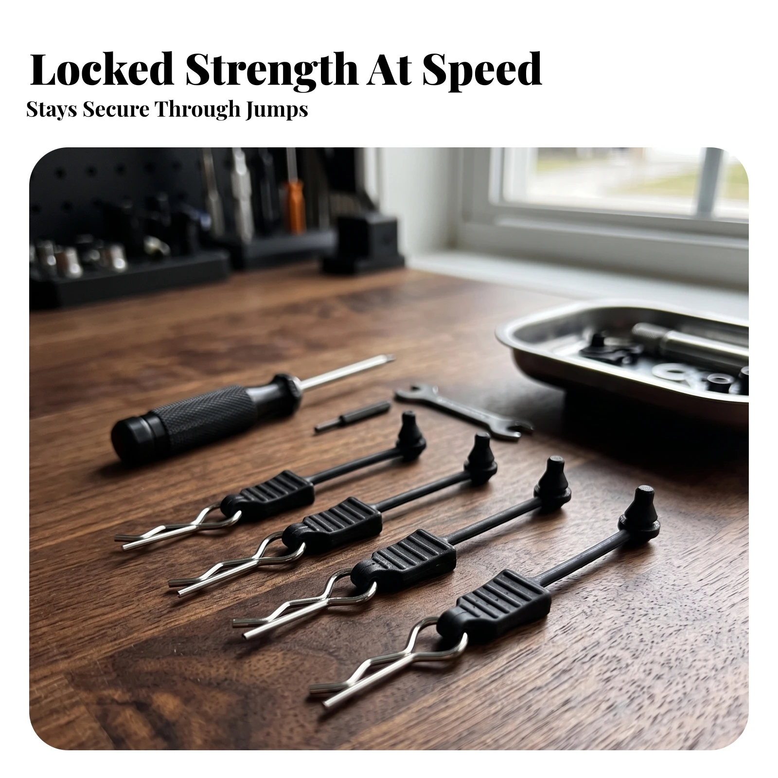 RC Body Shell Retaining Clip Toolunrestricted Shell Clip with Pull Strap Universal Ribbed for Model Builders