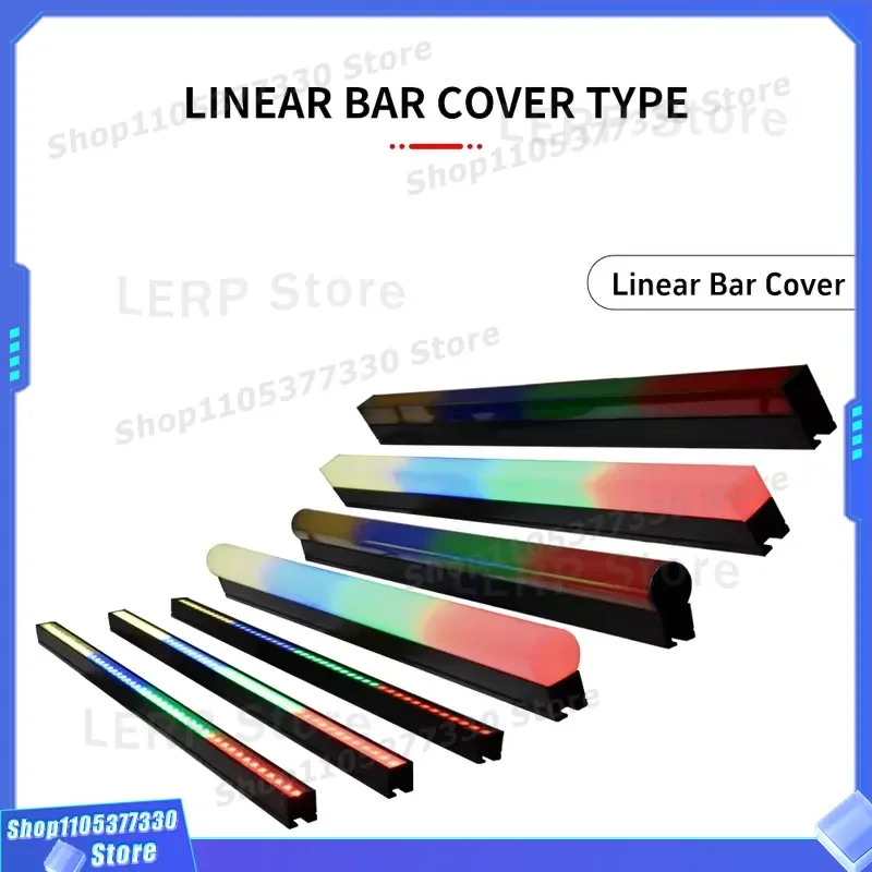 IP65 Outdoor LED Video Bar UCS2904 RGBW Linear Digital Pixel Light for Landscape Architecture Media Facade Rental Display