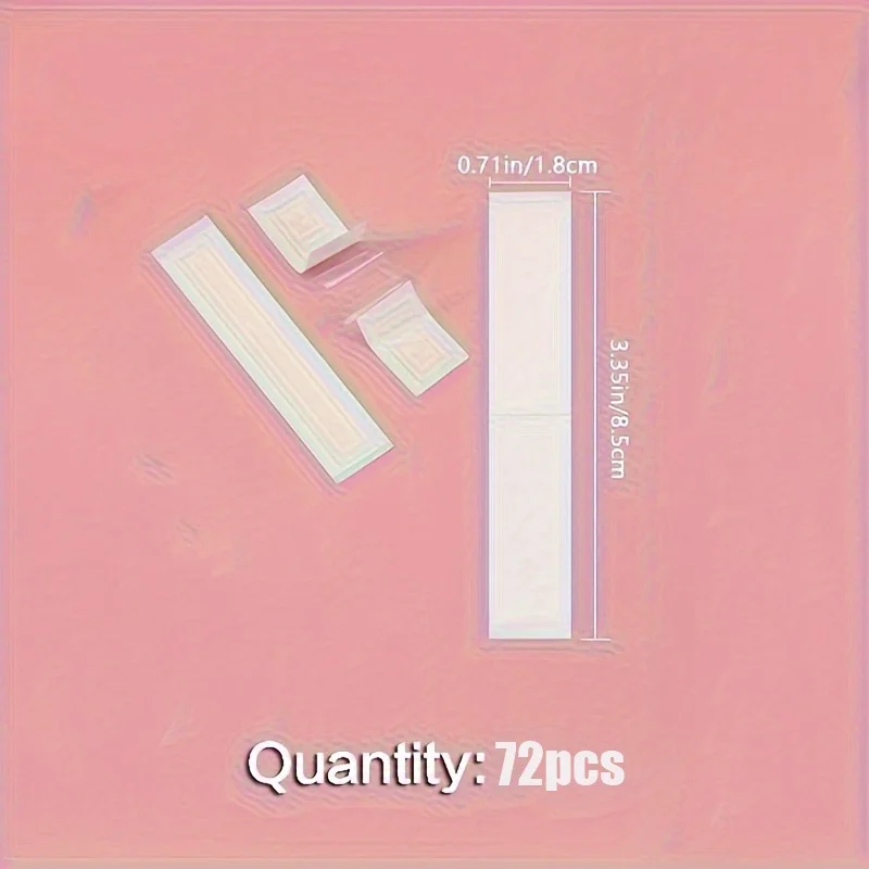 Anti-See-Through Nipple Covers, Invisible Garment Stickers for Necklines, Sweat-Proof & Anti-Slip Seamless Adhesive Pads