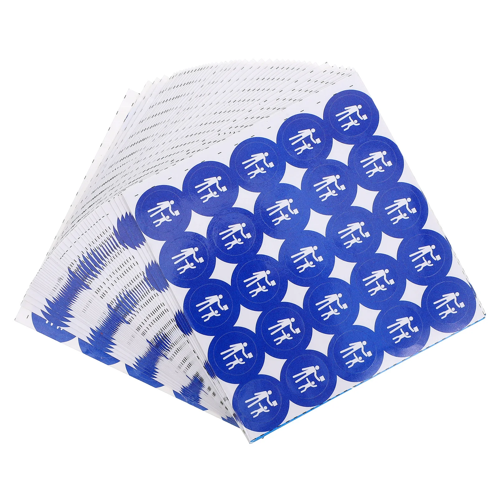 1000 قطعة ملصقات تحذيرية ذاتية اللصق ملصقات سلامة الطفل تنبيهات المخاطر ملصقات التصاق قوي للأطفال