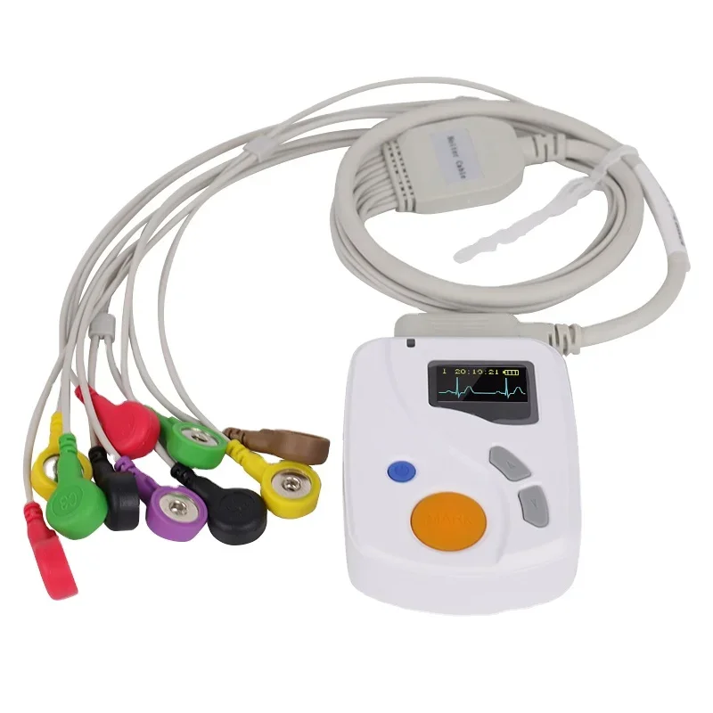 

Holter TLC6000 CE real-time record handheld 12 channel 24 hours holter