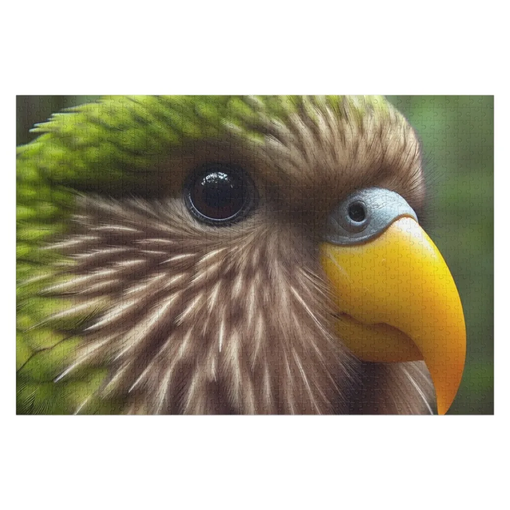 Kakapo Art #6 Kakapo Lovers Jigsaw Puzzle Custom Name Child Toy Customizeds For Kids Toys For Children Toddler Toys Puzzle