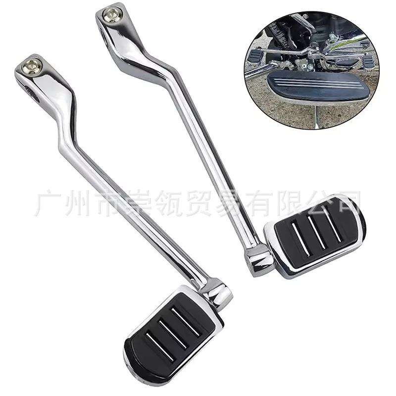 For Harley Glide, Double Light Street, Fat Boy, Gear Lever, Lu Wang Modified Front and Rear Gear Lever, Gear Lever