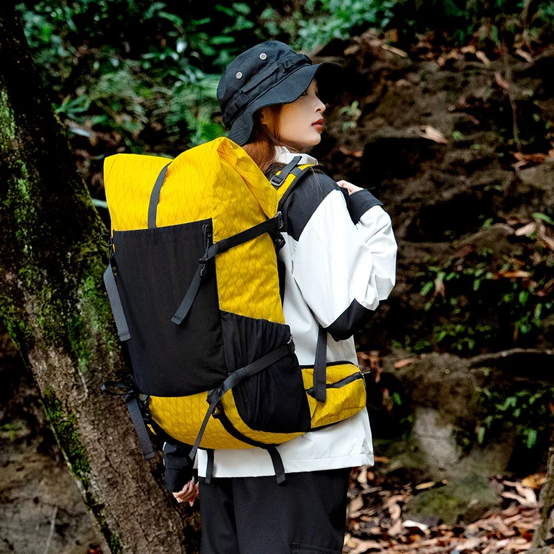 

Ultra-Lightweight Waterproof Outdoor Hiking Cam Bapa Dual oulder System Load Bearing Outdoor Sports Nylon Material