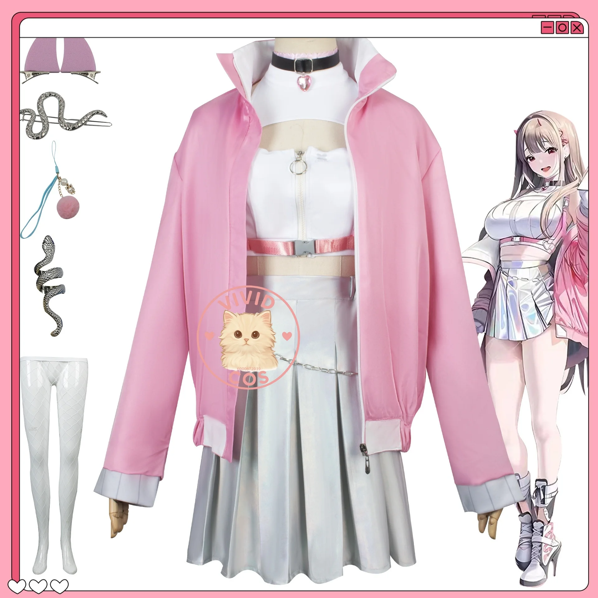 

NIKKE: Goddess of Victory Venomous Snake Cosplay Costume Full Anime Outfit Collection Anime-style Games Licensed Role-playing