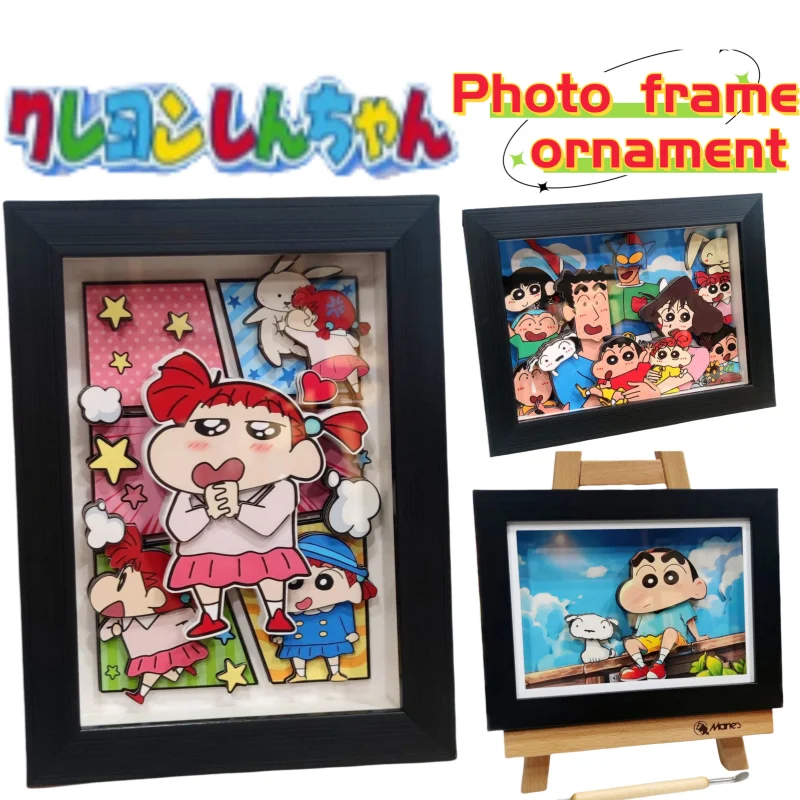 

Карандаш Shin-chan Nohara Хироши Нухара Широ Личность Креативная фоторамка Орнамент, декор стола для учебы или спальни Подарки