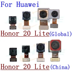 Original Rear Main Camera For Huawei Honor 20 Lite Golbal Back Wide Ultrawide Front Camera Phone Module Flex Cabe Parts